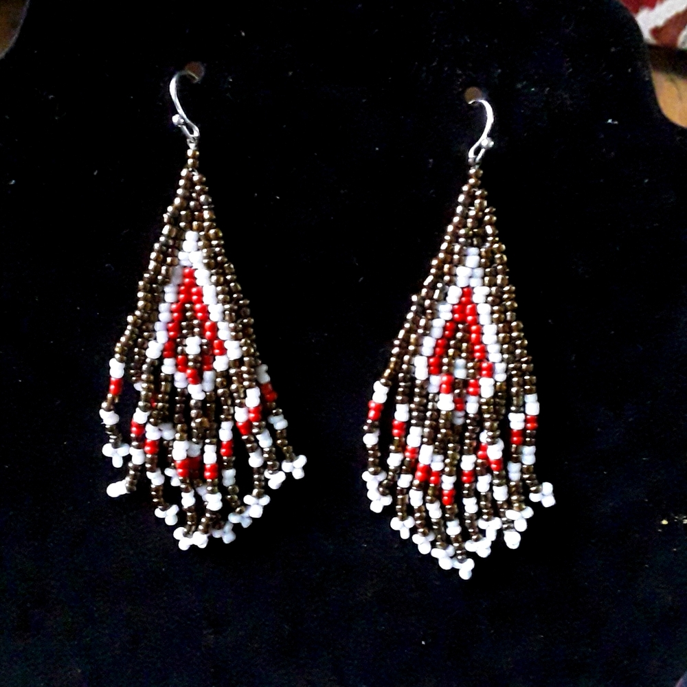 Fashion Beaded Earrings (2 for$8)